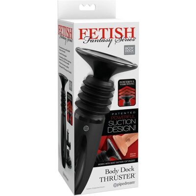 FETISH FANTASY SERIES Body Dock Thruster Consolador avec Support Mural, 7 Vitesses, Rechargeable FETISH FANTASY SERIES Body Dock Thruster Consolador avec Support Mural, 7 Vitesses, Rechargeable