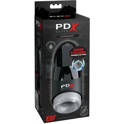 PDX Elite Hydrogasm - Masturbateur étanche avec 3 vitesses PDX Elite Hydrogasm - Masturbateur étanche avec 3 vitesses
