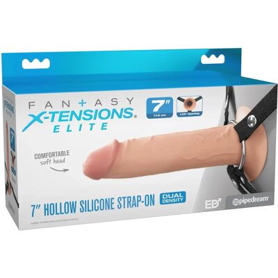 Fantasy X-Tensions - Elite - Hohles Silikon - Strap-On Fantasy X-Tensions - Elite - Hohles Silikon - Strap-On