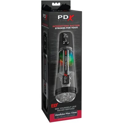 Pipedream PDX Plus Elite Viewtube Max Masturbator - Noir Pipedream PDX Plus Elite Viewtube Max Masturbator - Noir