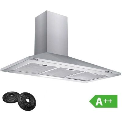 CIARRA - Kåpa 90cm - 370 m³/h - A++ - Hotte murale - Publicité CIARRA - Kåpa 90cm - 370 m³/h - A++ - Hotte murale - Publicité