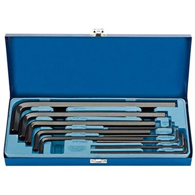 Draper - 33895 - Extra lungo - 10 pezzi - set chiavi esagonali Draper - 33895 - Extra lungo - 10 pezzi - set chiavi esagonali