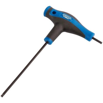 Draper - Thex/SG/B - 3.0 mm - Blauw - Zeskantsleutel Draper - Thex/SG/B - 3.0 mm - Blauw - Zeskantsleutel
