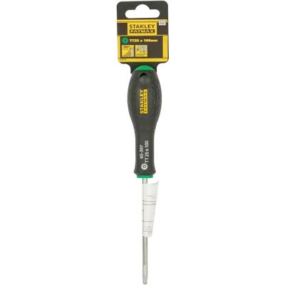 Tournevis Stanley Fatmax - Tamper Torx 25x100mm - Publicité Tournevis Stanley Fatmax - Tamper Torx 25x100mm - Publicité