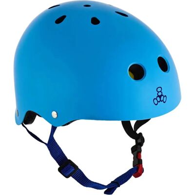 Casco Triple Eight - MIPS doppio certificato - Hyper Blue Matte - L/XL Casco Triple Eight - MIPS doppio certificato - Hyper Blue Matte - L/XL