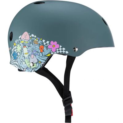 Triple Eight Grau Sweatsaver Helm - Lizzie Armanto Pro Edition - Helm Triple Eight Grau Sweatsaver Helm - Lizzie Armanto Pro Edition - Helm