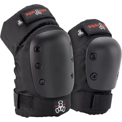 Équipement de Protection Triple Eight - Pack de 2 - Noir - L - Skate et Roller Derby - Publicité Équipement de Protection Triple Eight - Pack de 2 - Noir - L - Skate et Roller Derby - Publicité