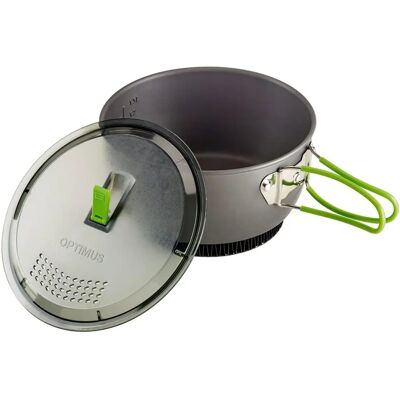 Optimus Terra Xpress HE Kookpot - Lichtgewicht, 1,75L, Antiaanbaklaag Optimus Terra Xpress HE Kookpot - Lichtgewicht, 1,75L, Antiaanbaklaag