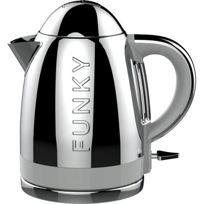 Funky Appliance FK01CHROME - Chrome - Jug Kettle Funky Appliance FK01CHROME - Chrome - Jug Kettle