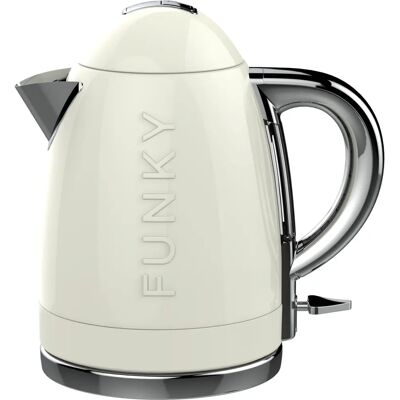 The Funky Appliance Company FK01CREAM - Cream - Jug Kettle The Funky Appliance Company FK01CREAM - Cream - Jug Kettle