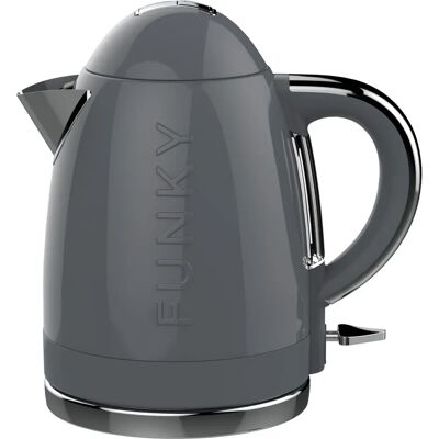 Funky Appliance Company FK-01-GREY - Grey - Electric Kettle Funky Appliance Company FK-01-GREY - Grey - Electric Kettle
