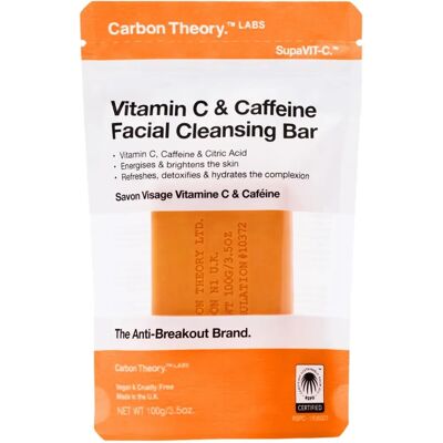 Săpun facial Rio Carbon Theory - Vitamina C și Cafeină - Portocaliu - 100g Săpun facial Rio Carbon Theory - Vitamina C și Cafeină - Portocaliu - 100g