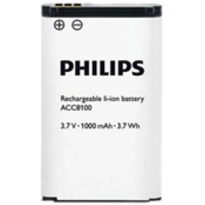 Philips - ACC8100 - Li-Ion - 1000mAh - Batteri uppladdningsbart Philips - ACC8100 - Li-Ion - 1000mAh - Batteri uppladdningsbart