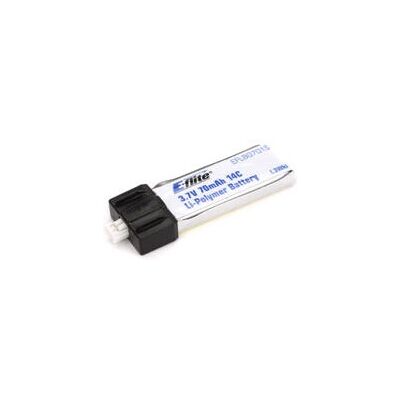 E-flite - EFLB0701S - 70mAh LiPo - 3.7V - Batterie E-flite - EFLB0701S - 70mAh LiPo - 3.7V - Batterie