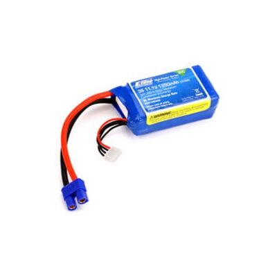 E-flite 1350mAh 3S 11.1V 30C LiPo - Batería E-flite 1350mAh 3S 11.1V 30C LiPo - Batería
