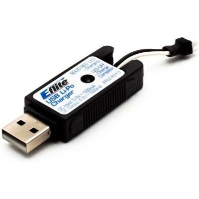 E-flite EFLC1013 Caricabatterie USB LiPo 1S - Pezzo per Modello RC E-flite EFLC1013 Caricabatterie USB LiPo 1S - Pezzo per Modello RC