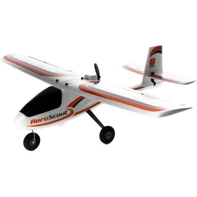 HobbyZone AeroScout S 2 1.1m Aeromodello di addestramento durevole con tecnologia SAFE HobbyZone AeroScout S 2 1.1m Aeromodello di addestramento durevole con tecnologia SAFE