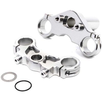 Losi - LOS364006 - Aluminium - Zilver - Drie-klemmen set Losi - LOS364006 - Aluminium - Zilver - Drie-klemmen set