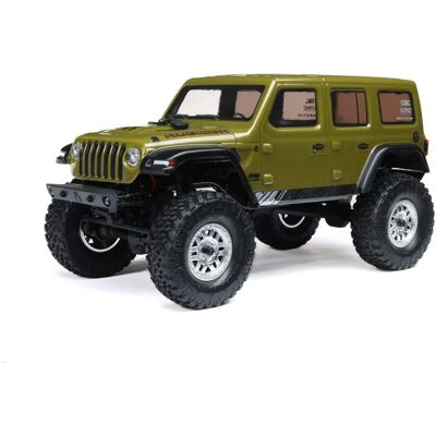 Axial SCX24 Jeep Wrangler JLU 4X4 - Groene Rock Crawler - RC Auto Axial SCX24 Jeep Wrangler JLU 4X4 - Groene Rock Crawler - RC Auto