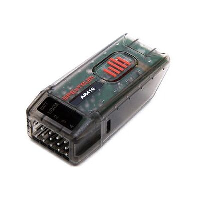 Récepteur Spektrum AR410 4 canaux - Portée complète DSMX - Publicité Récepteur Spektrum AR410 4 canaux - Portée complète DSMX - Publicité