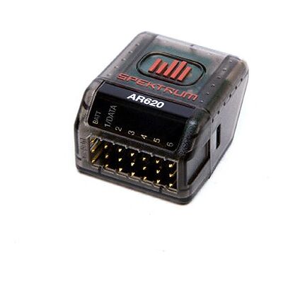 Spektrum AR620 6-Channel Receiver - Full Range, Telemetry Spektrum AR620 6-Channel Receiver - Full Range, Telemetry
