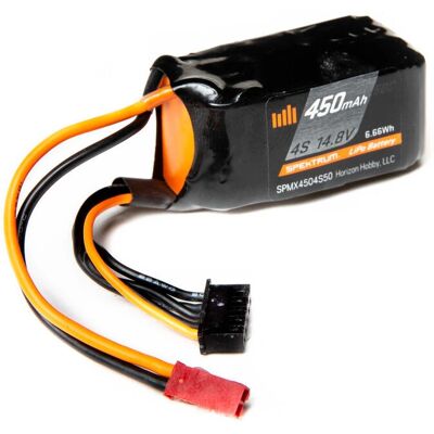 Spektrum SPMX4504S50 450mAh 4S LiPo Batterie - Batterij Spektrum SPMX4504S50 450mAh 4S LiPo Batterie - Batterij