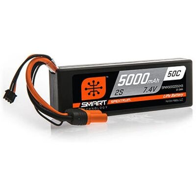 Batteria RC Spektrum 2s 5000mAh - Smart, Hardcase, 50C Batteria RC Spektrum 2s 5000mAh - Smart, Hardcase, 50C