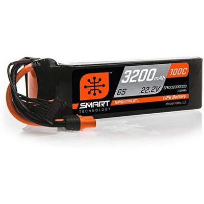 Spektrum SPMX32006S100 6S 3200mAh Smart LiPo Batterij - RC Accessoire Spektrum SPMX32006S100 6S 3200mAh Smart LiPo Batterij - RC Accessoire