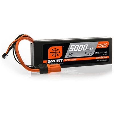 Spektrum SPMX50002S100H5 Batteria LiPo 7,4V 5000mAh RC Spektrum SPMX50002S100H5 Batteria LiPo 7,4V 5000mAh RC
