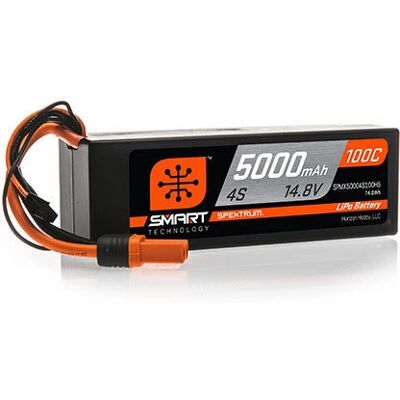 Spektrum Modell Alkatrész Akkumulátor - RC Akkumulátor 5000mAh 4S 14.8V 100C Smart LiPo Spektrum Modell Alkatrész Akkumulátor - RC Akkumulátor 5000mAh 4S 14.8V 100C Smart LiPo