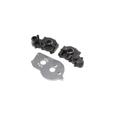 Losi - LOS212017 - Mini-T 2.0 - Transmissiebehuizing en motorplaat Losi - LOS212017 - Mini-T 2.0 - Transmissiebehuizing en motorplaat