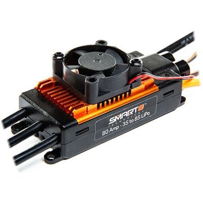 Spektrum SPMXAE1080 80A Brushless Smart ESC - ESC Spektrum SPMXAE1080 80A Brushless Smart ESC - ESC