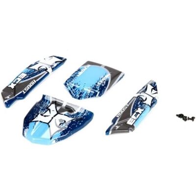 Roost - ECX200010 - Blauw/Grijs - 1/24 - Body Set Roost - ECX200010 - Blauw/Grijs - 1/24 - Body Set