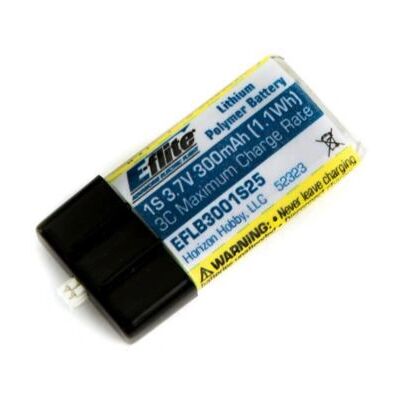 E-flite - EFLB3001S25 - 3.7V 300mAh - 25C bal - Batterie - Publicité E-flite - EFLB3001S25 - 3.7V 300mAh - 25C bal - Batterie - Publicité