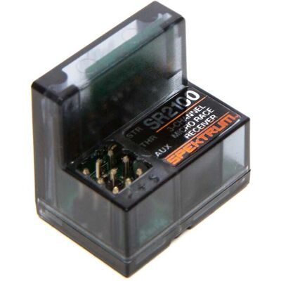 Ricevitore micro a 3 canali Spektrum SR2100 - Ricambio modello RC Ricevitore micro a 3 canali Spektrum SR2100 - Ricambio modello RC