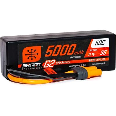 Spektrum Model - 3S 5000mAh LiPo Smart G2 RC Battery Spektrum Model - 3S 5000mAh LiPo Smart G2 RC Battery