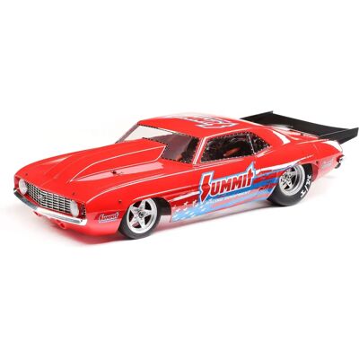 Losi 1/10 '69 Camaro 22S 2WD No Prep Drag Car - Rood Losi 1/10 '69 Camaro 22S 2WD No Prep Drag Car - Rood