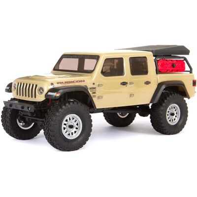 Samochód RC Axial 1/24 do terenowych - 4WD, Elektryczny, Beżowy Samochód RC Axial 1/24 do terenowych - 4WD, Elektryczny, Beżowy