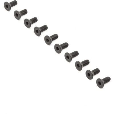 Losi - LOS255016 - Zwart oxide - M4 x 10mm - Schroeven Losi - LOS255016 - Zwart oxide - M4 x 10mm - Schroeven