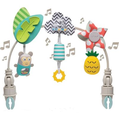 GiraffeKids GiraffeKids Arco Flexible pour Poussette - Orchestre Tropical - Publicité GiraffeKids GiraffeKids Arco Flexible pour Poussette - Orchestre Tropical - Publicité