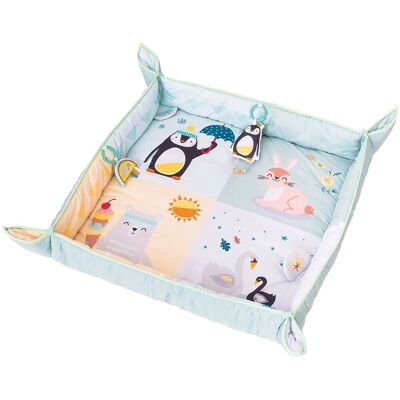 Taf Toys Nordpol Jahreszeiten Spielmatte - Baby Spielmatte mit Sinnesspielzeugen Taf Toys Nordpol Jahreszeiten Spielmatte - Baby Spielmatte mit Sinnesspielzeugen