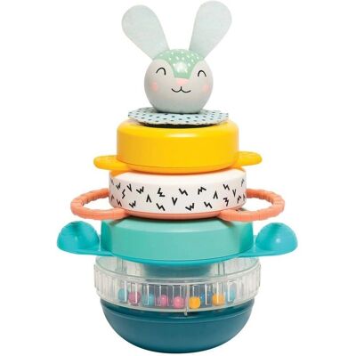 Taf Toys Hunny Bunny Stacker - Aktivitetsleksak för 9+ månader Taf Toys Hunny Bunny Stacker - Aktivitetsleksak för 9+ månader