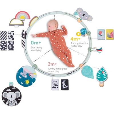 Taf Toys Marke Modell All Around Me Activity Hoop - Baby Aktivitätsspielzeug Taf Toys Marke Modell All Around Me Activity Hoop - Baby Aktivitätsspielzeug