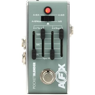 Fishman AFX Pocket Blender - Grey - Guitar Effects Pedal Fishman AFX Pocket Blender - Grey - Guitar Effects Pedal