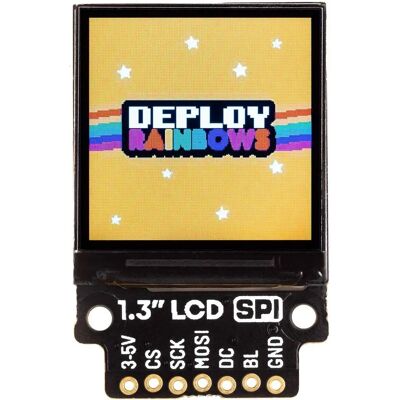 Pimoroni Rt51881 LCD Breakout - 1.3" SPI Color - Product Type Pimoroni Rt51881 LCD Breakout - 1.3" SPI Color - Product Type