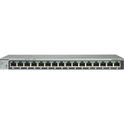 NETGEAR GS116 - 16-Port Gigabit Ethernet Switch NETGEAR GS116 - 16-Port Gigabit Ethernet Switch
