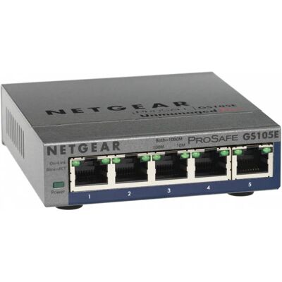 NETGEAR - GS105E - 5-Port - Unmanaged - Switch NETGEAR - GS105E - 5-Port - Unmanaged - Switch