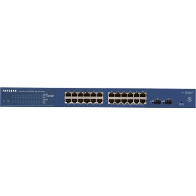 Switch Ethernet Gigabit gestito NETGEAR GS724Tv4 - Blu Switch Ethernet Gigabit gestito NETGEAR GS724Tv4 - Blu