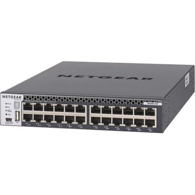 NETGEAR M4300-24X Managed 10G Ethernet Switch - 24 Ports - Schwarz NETGEAR M4300-24X Managed 10G Ethernet Switch - 24 Ports - Schwarz