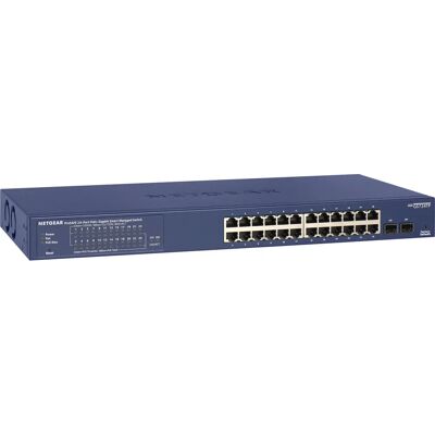 Switch gestionado NETGEAR GS724TP - 24 puertos - PoE Switch gestionado NETGEAR GS724TP - 24 puertos - PoE